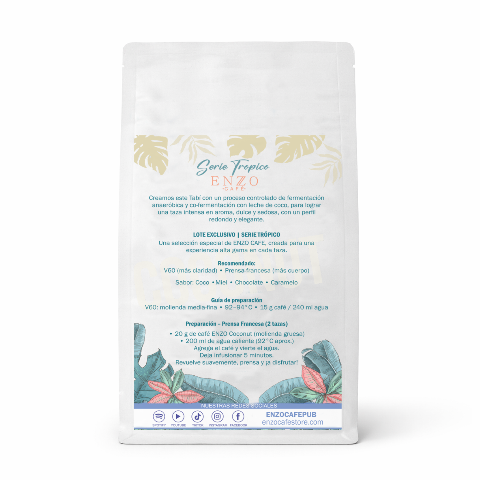 Tabí Coconut Co-Fermentado – Tolima, Colombia