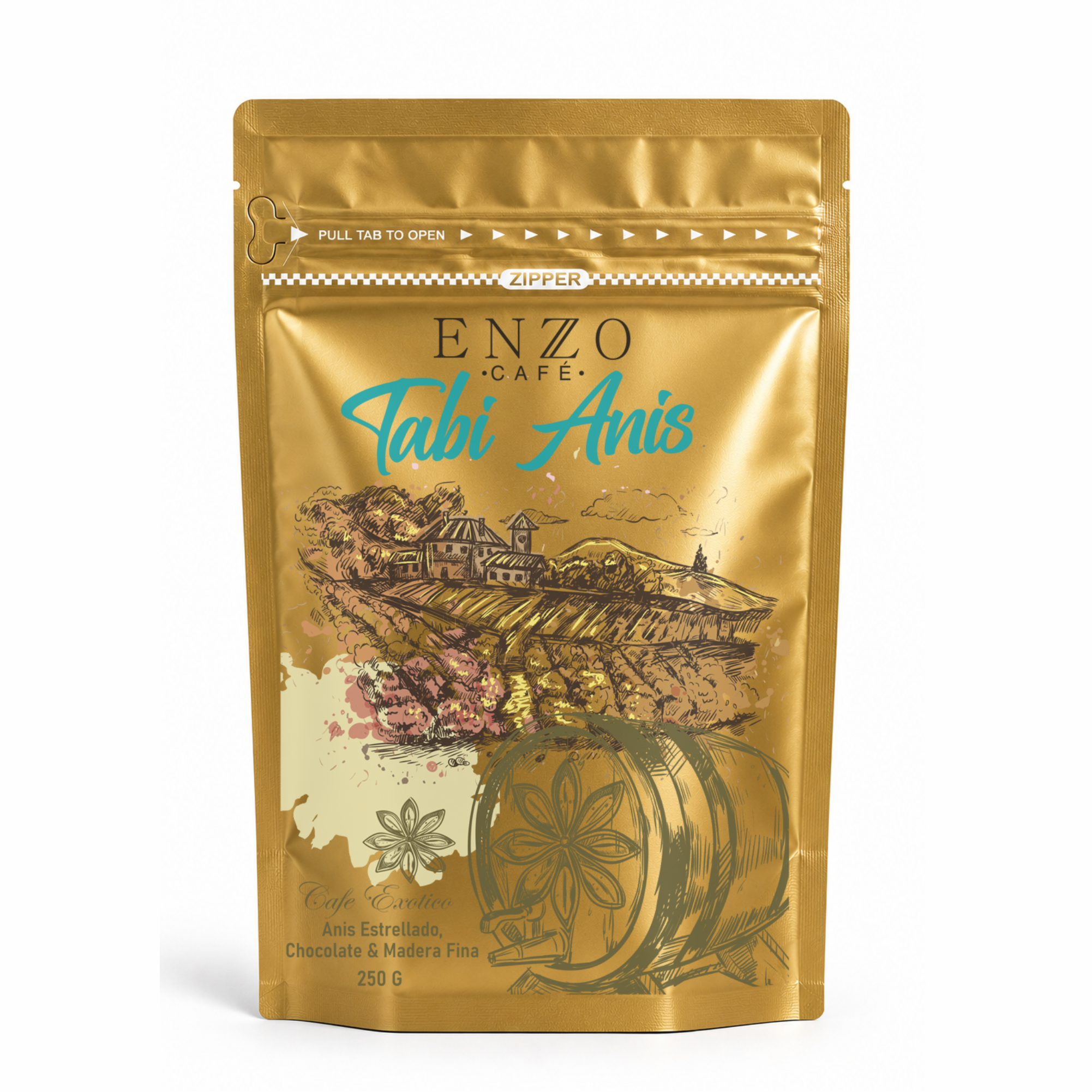 Tabí Anís – Café Exótico procesado en Barrica de Anís Edición Especial