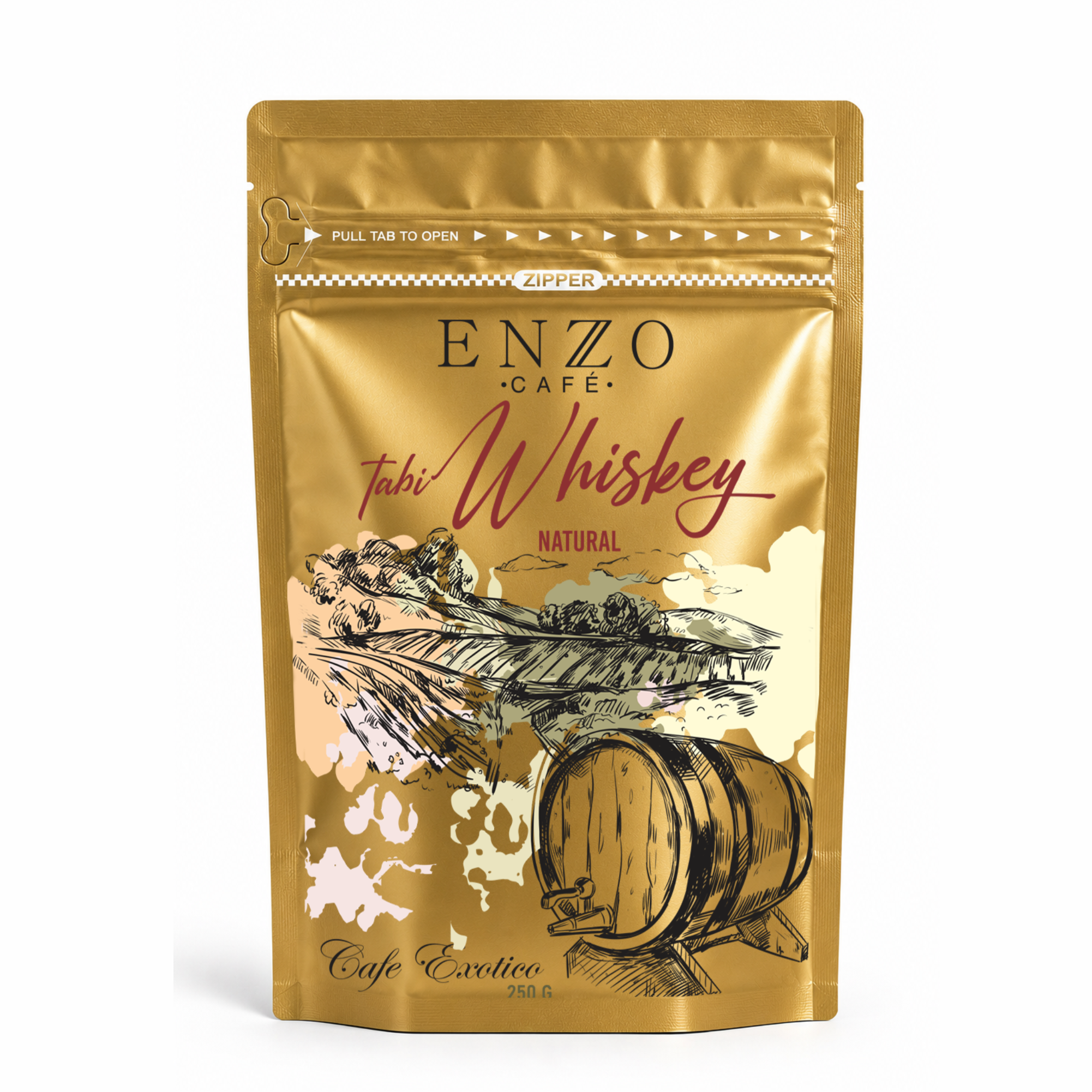 Tabí Whiskey Natural – Café Exótico Procesado en Barrica de Whiskey Edición Especial