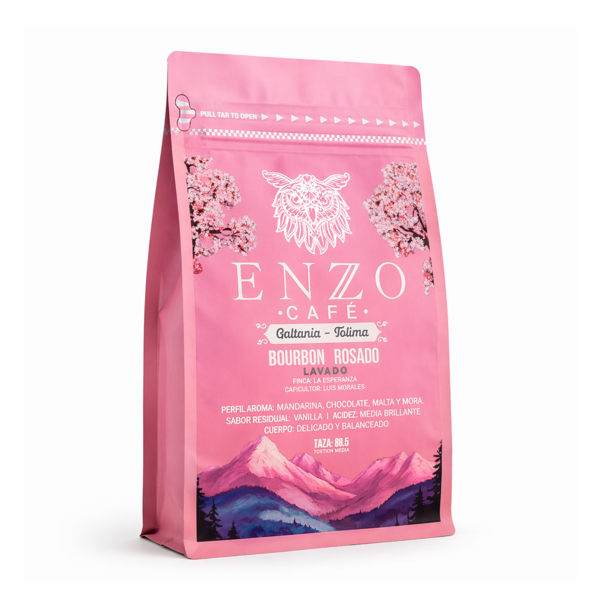 Bourbon Rosado Lavado – Gaitania, Tolima