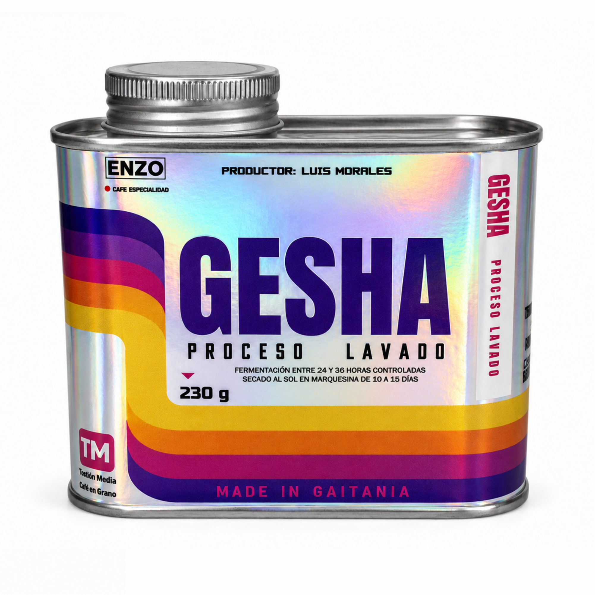 Gesha Lavado - Edición Retro Coleccionable 80s Series / Café de Especialidad